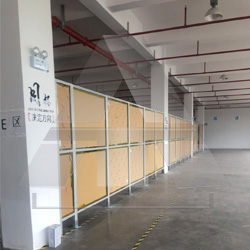 鋁型材車(chē)間辦公隔斷定制加工效果展示圖詳情介紹